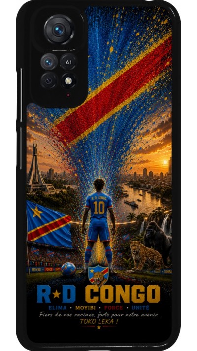 Xiaomi Redmi Note 11 / 11S Case Hülle - Fussball Demokratische Republik Kongo splash 2026