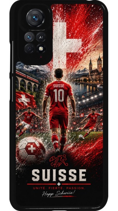 Xiaomi Redmi Note 11 / 11S Case Hülle - Fussball Suisse splash 2026