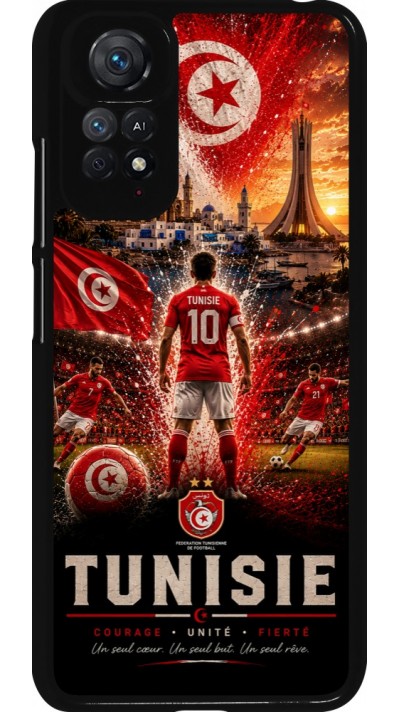 Xiaomi Redmi Note 11 / 11S Case Hülle - Fussball Tunesien splash 2026