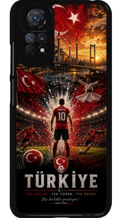 Xiaomi Redmi Note 11 / 11S Case Hülle - Fussball Türkei splash 2026