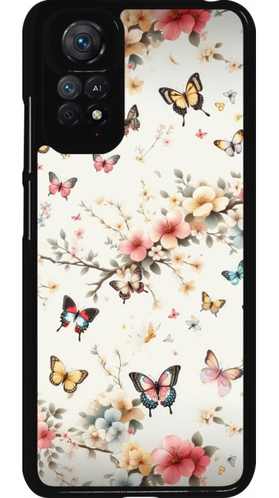 Xiaomi Redmi Note 11 / 11S Case Hülle - Frühling 25 Leichte Schmetterlinge