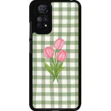 Xiaomi Redmi Note 11 / 11S Case Hülle - Green vichy tulips 2026