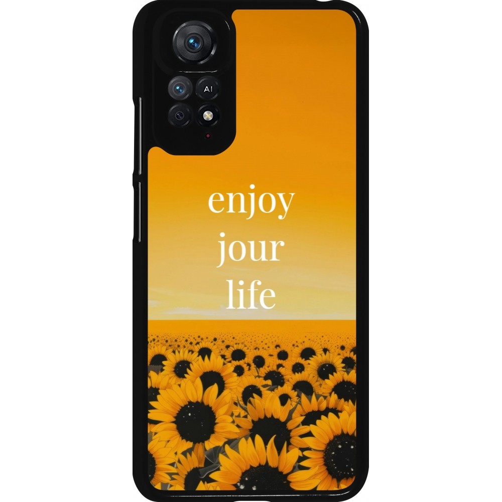 Xiaomi Redmi Note 11 / 11S Case Hülle - Summer 2025 Enjoy your life