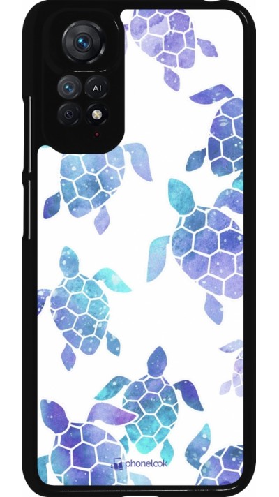 Xiaomi Redmi Note 11 / 11S Case Hülle - Turtles pattern watercolor