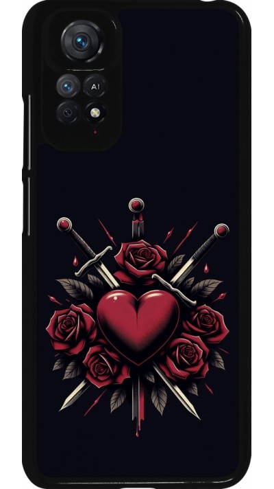 Xiaomi Redmi Note 11 / 11S Case Hülle - Valentine 2024 gothic love
