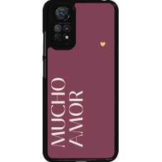 Xiaomi Redmi Note 11 / 11S Case Hülle - Valentine 2024 mucho amor rosado