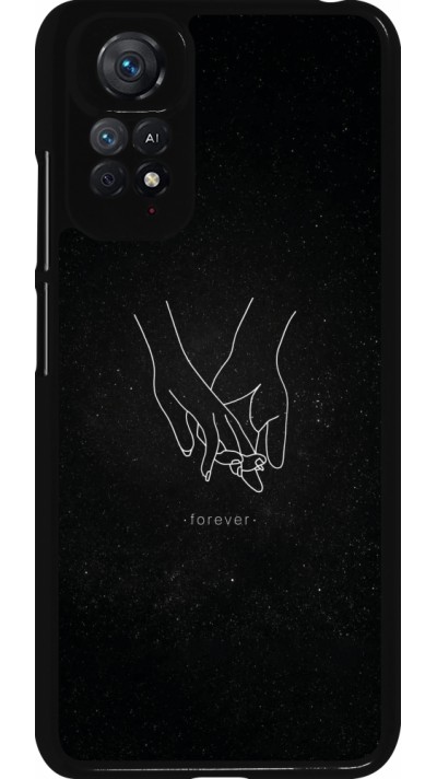 Xiaomi Redmi Note 11 / 11S Case Hülle - Valentine 2023 hands forever