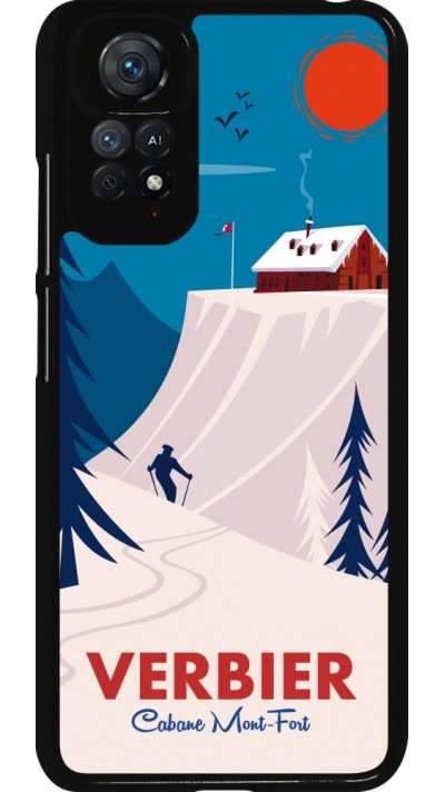 Xiaomi Redmi Note 11 / 11S Case Hülle - Verbier Cabane Mont-Fort