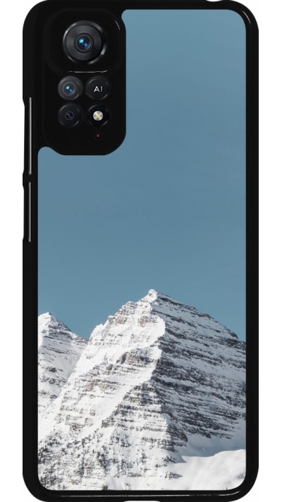 Xiaomi Redmi Note 11 / 11S Case Hülle - Winter 22 blue sky mountain