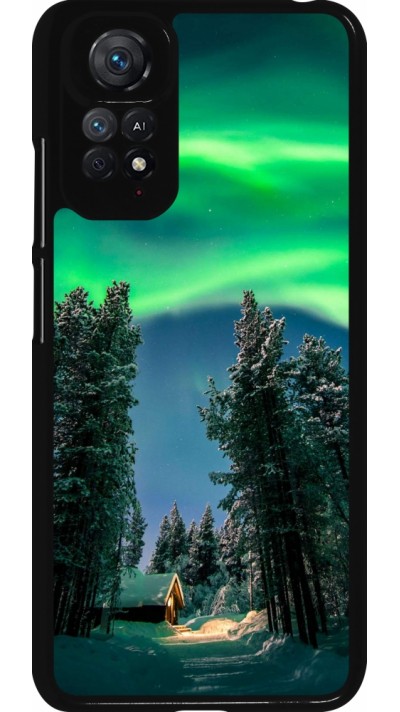 Xiaomi Redmi Note 11 / 11S Case Hülle - Winter 22 Northern Lights