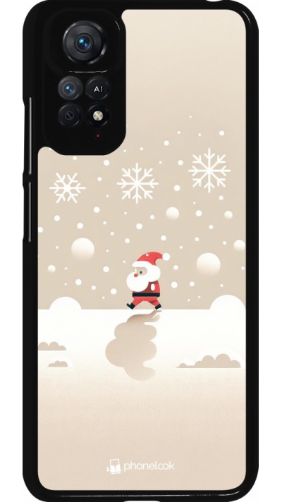 Xiaomi Redmi Note 11 / 11S Case Hülle - Weihnachten 2023 Minimalistischer Weihnachtsmann