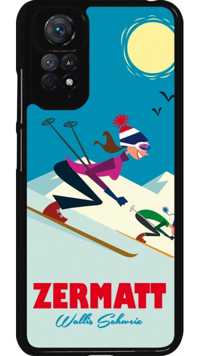 Xiaomi Redmi Note 11 / 11S Case Hülle - Zermatt Ski Downhill
