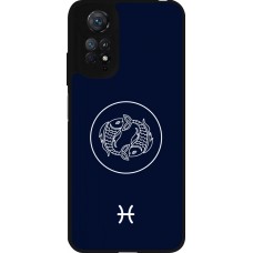 Xiaomi Redmi Note 11 / 11S Case Hülle - Silikon schwarz Astrologie Fische