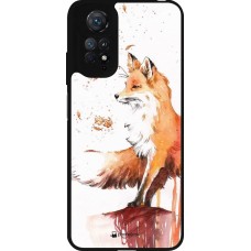 Xiaomi Redmi Note 11 / 11S Case Hülle - Silikon schwarz Autumn 21 Fox