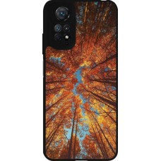 Xiaomi Redmi Note 11 / 11S Case Hülle - Silikon schwarz Autumn 25 Trees