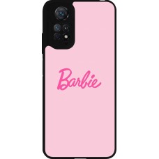 Xiaomi Redmi Note 11 / 11S Case Hülle - Silikon schwarz Barbie Text