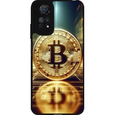 Xiaomi Redmi Note 11 / 11S Case Hülle - Silikon schwarz Bitcoin Stehen