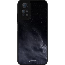 Xiaomi Redmi Note 11 / 11S Case Hülle - Silikon schwarz Black Sky Clouds