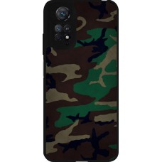 Xiaomi Redmi Note 11 / 11S Case Hülle - Silikon schwarz Camouflage 3