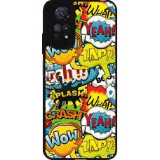Xiaomi Redmi Note 11 / 11S Case Hülle - Silikon schwarz Cartoons slogans