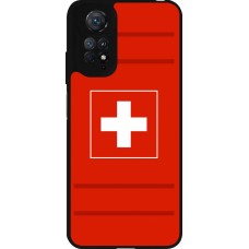 Xiaomi Redmi Note 11 / 11S Case Hülle - Silikon schwarz Euro 2020 Switzerland