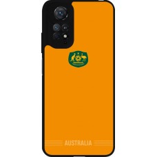 Xiaomi Redmi Note 11 / 11S Case Hülle - Silikon schwarz Australien 2026 personalisierbares Fussballtrikot
