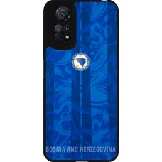 Xiaomi Redmi Note 11 / 11S Case Hülle - Silikon schwarz Bosnien und Herzegowina 2026 personalisierbares Fussballtrikot