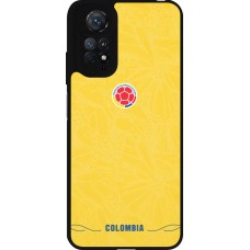 Xiaomi Redmi Note 11 / 11S Case Hülle - Silikon schwarz Kolumbien 2026 personalisierbares Fussballtrikot