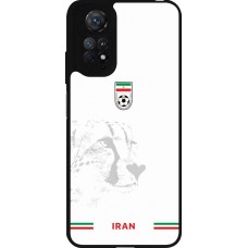 Xiaomi Redmi Note 11 / 11S Case Hülle - Silikon schwarz Iran 2026 personalisierbares Fussballtrikot