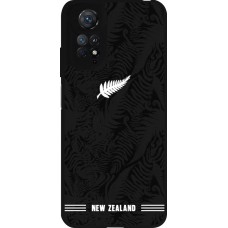 Xiaomi Redmi Note 11 / 11S Case Hülle - Silikon schwarz Neuseeland 2026 personalisierbares Fussballtrikot