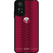 Xiaomi Redmi Note 11 / 11S Case Hülle - Silikon schwarz Qatar 2026 personalisierbares Fussballtrikot