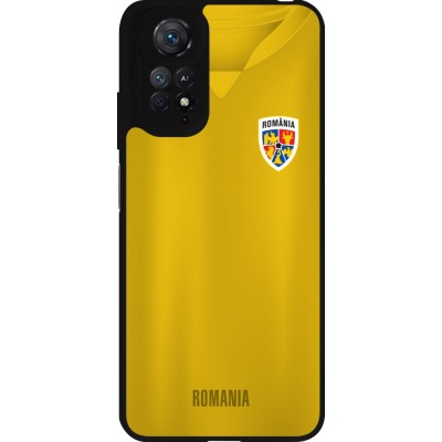 Xiaomi Redmi Note 11 / 11S Case Hülle - Silikon schwarz Fussballtrikot Rumänien