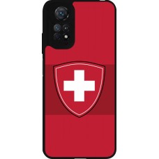 Xiaomi Redmi Note 11 / 11S Case Hülle - Silikon schwarz Hockey World Championship Ecusson Suisse
