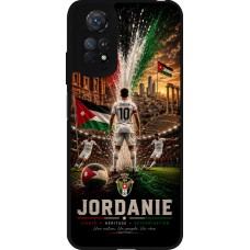 Xiaomi Redmi Note 11 / 11S Case Hülle - Silikon schwarz Fussball Jordanien splash 2026
