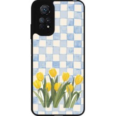 Xiaomi Redmi Note 11 / 11S Case Hülle - Silikon schwarz Blue vichy tulips 2026