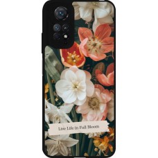 Xiaomi Redmi Note 11 / 11S Case Hülle - Silikon schwarz Full Bloom 2026