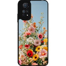 Coque Xiaomi Redmi Note 11 / 11S - Silicone rigide noir Spring flowers 2026