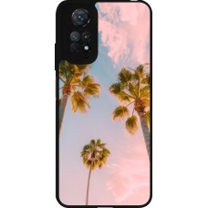 Xiaomi Redmi Note 11 / 11S Case Hülle - Silikon schwarz Summer 2025 Palmiers
