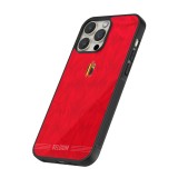 iPhone 12 Pro Max Case Hülle - Silikon schwarz Belgien 2026 personalisierbares Fussballtrikot