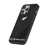 iPhone 12 Pro Max Case Hülle - Silikon schwarz Neuseeland 2026 personalisierbares Fussballtrikot