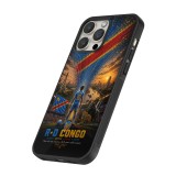 iPhone 12 Pro Max Case Hülle - Silikon schwarz Fussball Demokratische Republik Kongo splash 2026