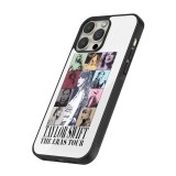 iPhone 12 Pro Max Case Hülle - Silikon schwarz Taylor Swift The Eras Tour