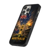 iPhone 13 Pro Max Case Hülle - Silikon schwarz Fussball Australien splash 2026