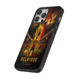 iPhone 13 Pro Max Case Hülle - Silikon schwarz Fussball Belgien splash 2026