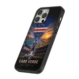 iPhone 13 Pro Max Case Hülle - Silikon schwarz Fussball Kap Verde splash 2026