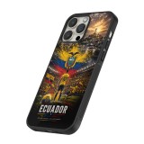 iPhone 13 Pro Max Case Hülle - Silikon schwarz Fussball Ecuador splash 2026