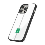 iPhone 13 Pro Case Hülle - Silikon schwarz Kanton SG weiss
