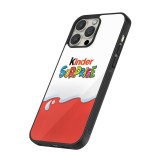iPhone 14 Pro Max Case Hülle - Silikon schwarz Kinder Surprise