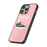 iPhone 14 Pro Max Case Hülle - Silikon schwarz princesse en basket