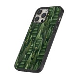 iPhone 15 Pro Case Hülle - Silikon schwarz Christmas 25 Pattern Xmas Tree